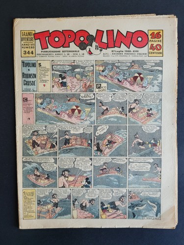 Topolino giornale 344 anno - topolino,