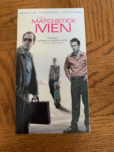 Matchstick men vhs - matchstick,