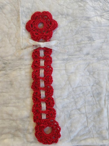 Hand crochet bookmarker - crochet,