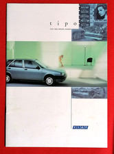 Brochure vendita FIAT TIPO 1992 - 2.0IE 16V, 1.8IE SX, 1.6SX, Selecta, Formula 1.4