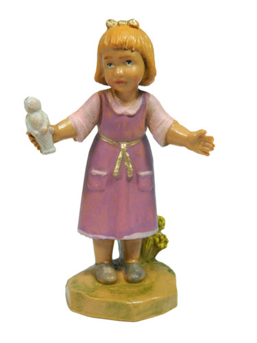 Bambina con giocattolo - bambina,