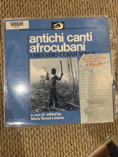 Antichi canti afrocubani - antichi,