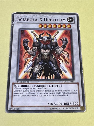 Sciabola urbellum - sciabola, -x