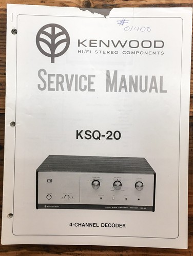 Kenwood ksq decoder manuale - ksq-20,