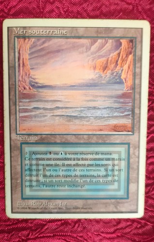 Mer souterraine revised - revised, french