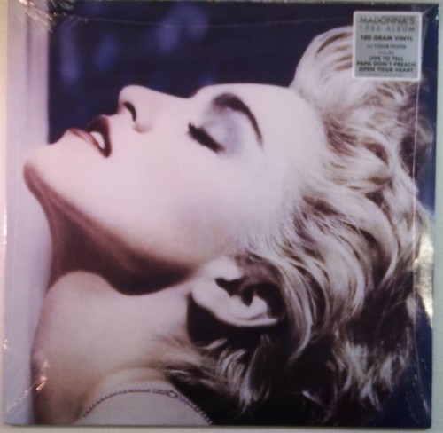 Madonna true blue vinyl - blue,
