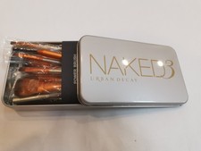 NAKED3 Set di pennelli per ombretti, ogni pennello confezionato singolarmente
