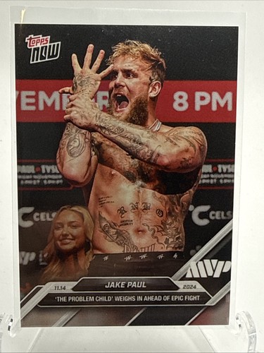 2024 topps now - jake, paul
