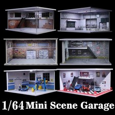 Diorama 1/64 Modellino Garage
