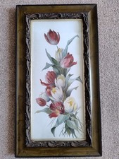 Antique Wooden Lacquered And