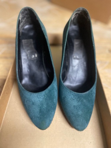 Scarpe verde scuro