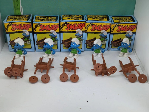 Lotto stock super puffi - di, 5