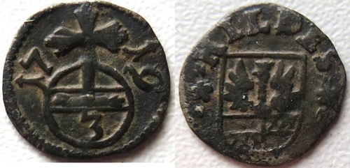 Hildesheim stadt dreier 1719 - dreier,