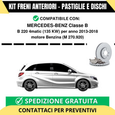 KIT FRENI ANTERIORI (Pastiglie