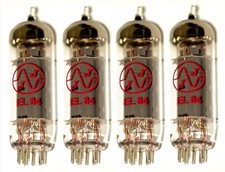 JJ EL84 ex Tesla quartetto selezionato - matched quad