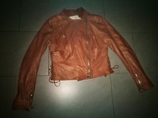 Giubbotto vera pelle donna Entre Amis originale