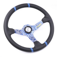 Volante sportivo auto in vera