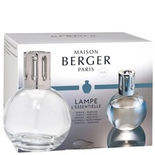 Maison Berger, Essentielle Ronde, Set Lampada Catalitica + 2 Fragranze, Cristall
