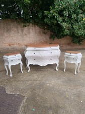 Set comò + coppia di comodini