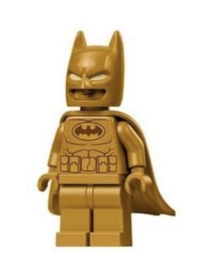 Lego minifigure batman - oro, con