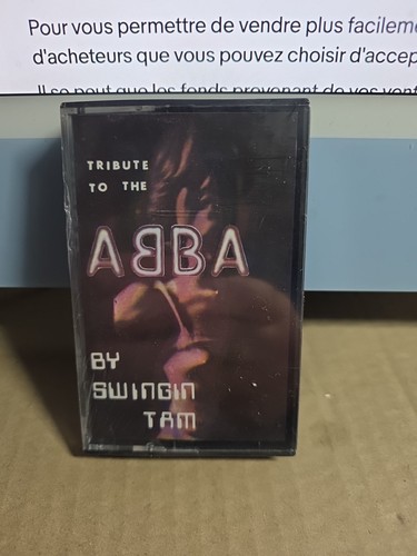 Cassette audio vintage abba - vintage,