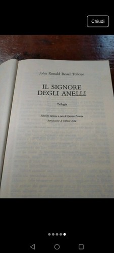 Libro signore degli - libro, il