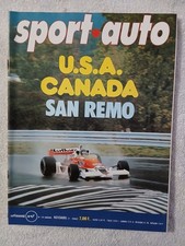 SPORT AUTO N°190 11/1977 GP