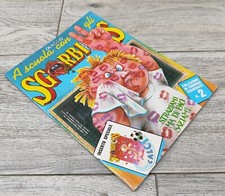 A SCUOLA CON GLI SGORBIONS ALBUM FIGURINE STICKERS OMAGGIO VUOTO 1990 VINTAGE