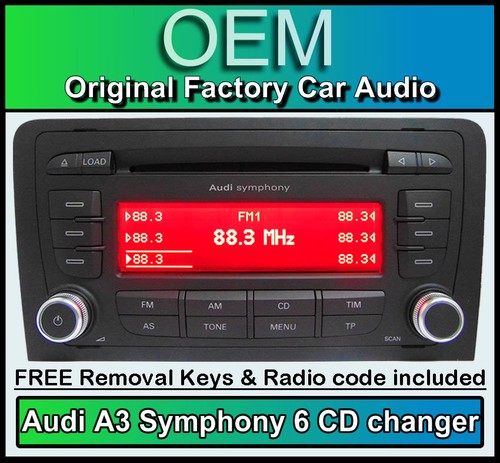 Audi lettore radio - a3, cd
