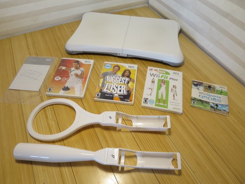 Nintendo wii fit bundle - fit,