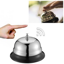 Campanellio Da Tavolo Lucido In Metallo x Reception Albergo Hotel Ristorante