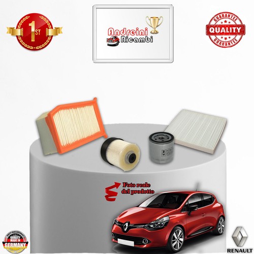 Kit tagliando filtri renault - kit,