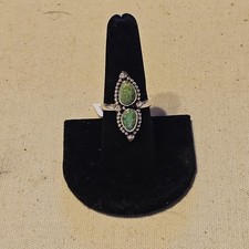 Anello Sterling 2 Pietre