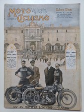 RARA RIVISTA "MOTO CICLISMO" N* 28 ANNO X° ORIGINALE 1924 DA COLLEZIONE