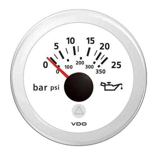 Vdo manometro olio idraulico - olio,