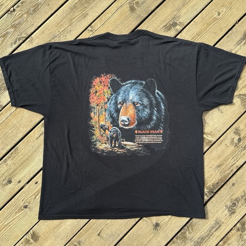 Shirt vintage orso nero - vintage, xxl