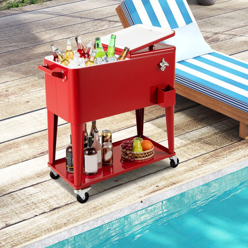 Carrello refrigeratore rullo - carrello,