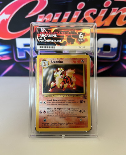 Arcanine wotc black star - arcanine,