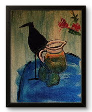 Quadro tela natura morta - quadro,