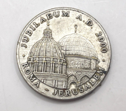 Medaglia giubileo 2000 - medaglia, d.c.