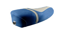 Sella vespa PX elite 2011 rara e personalizzata - JEANS e CREMA