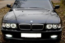 FARI NERI ANGEL EYES A LED  BMW SERIE 7 E38 DAL 1994 A 1998 