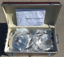 Set di Pentole + Padella in Acciaio 18/10 complete coperchio completo Termometro