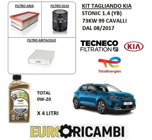 Kit tagliando filtri olio - kit,