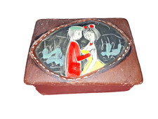 Portagioie ceramica e pelle