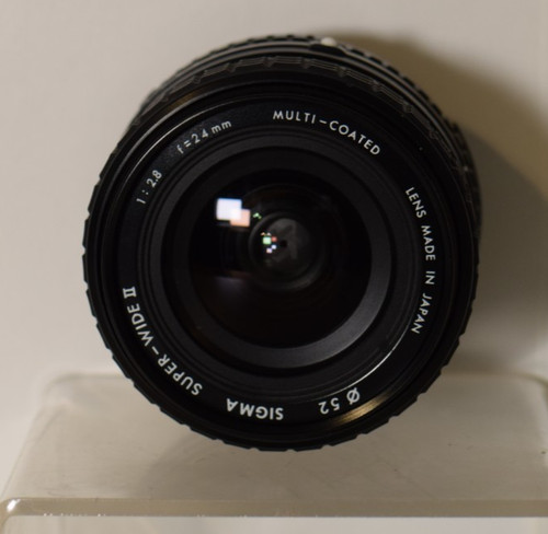 Sigma 24mm wide angle ii - sigma,