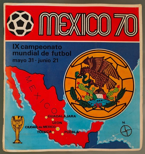 Album mexico panini 1970 - mexico,