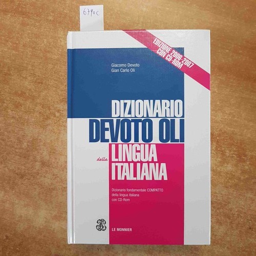 Dizionario devoto oli - oli, della