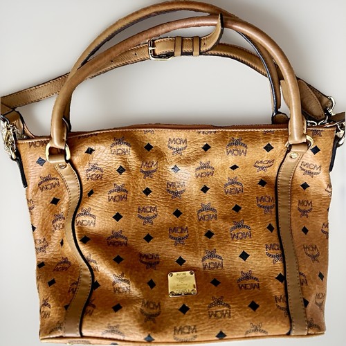 Mcm visetos borsa - con, manici