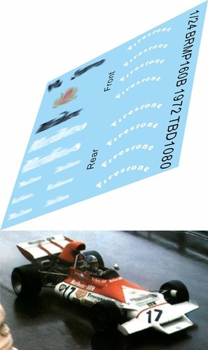 Decals per brm - 1/24 decals, p160b